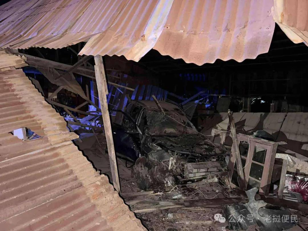 老挝万象交通事故：司机撞民房身亡，屋主索赔28.7万人民币