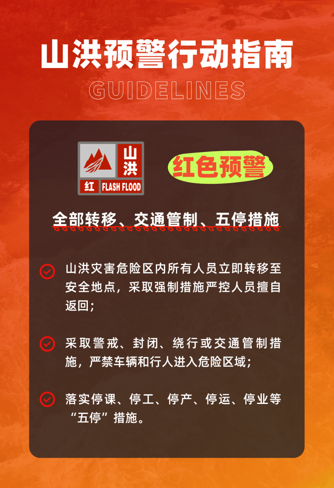 不同颜色的预警代表啥意思？一文了解→